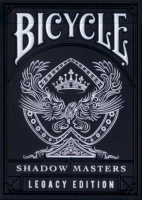 Фотография Карты Bicycle Shadow Masters Legacy - Ellusionist - чёрные [=city]