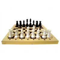 Фотография Гроссмейстерские шахматы с пластиковыми фигурами [=city]