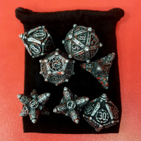 Фотография Набор металлических дайсов (кубиков) в ассортименте [=city]