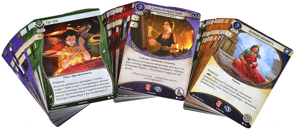 Ужас Аркхэма. Карточная игра: Пожиратели снов. Сыщики